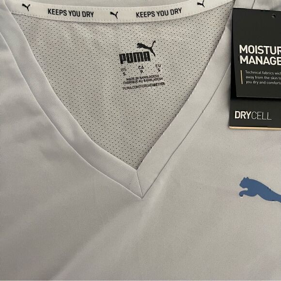 PUMA Dry Cell V Neck Top - Picture 3 of 4